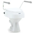 Aquatec ® 900 raised toilet seat with armrest toilet toilet seat