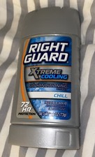 1 Right Guard Xtreme Cooling Chill Vintage RARE Deodorant New 72 Hour