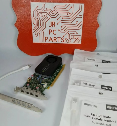 Optiplex Vier Monitore Mini DisplayPort 4X VGA & 4X HDMI Windows 10 Grafikkarte - Bild 1 von 9