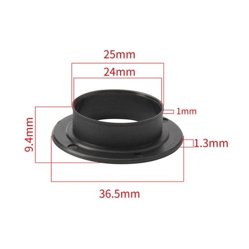 Cubierta de protección de eje de 2 piezas para prevención de polvo rosca protectora negra - Imagen 3 de 12