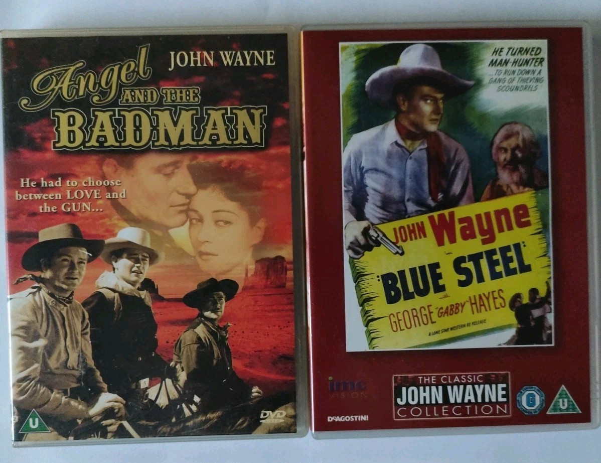 John Wayne DVD Bundle Western Cowboy Guns Horses VGC ❤️