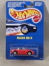 Hot Wheels Mazda MX 5 Miata n. 5664 Blackwall Malesia confezione originale su scheda