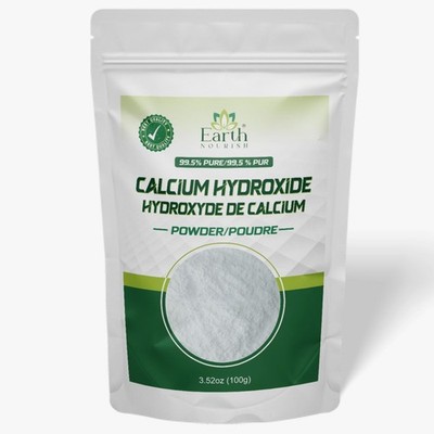 Earth Nourish Calciumhydroxid Pulver 100g Packung 4er (3,52 Oz)