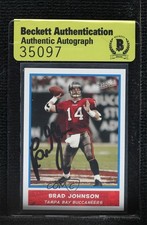 BAS 2004 Bazooka Brad Johnson #29 Authentic Auto 3c7
