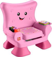 Toddler Learning Chair Laugh Learn Smart Stages Music Lights Pink Fisher-Price