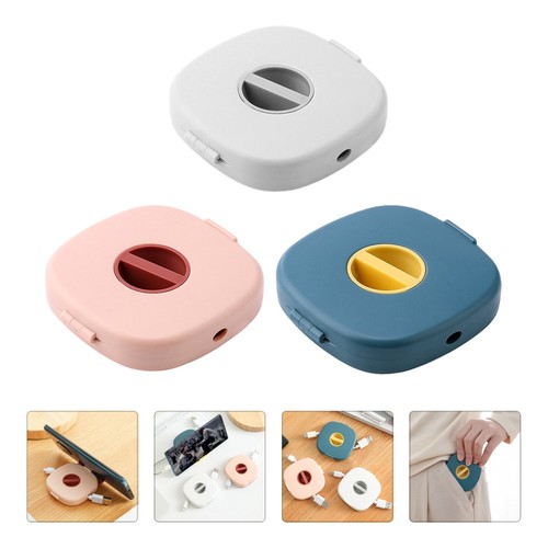 6 Pcs Data Cable Storage Box Baby Travel Phone Organizer Charging - 第 10/12 張圖片