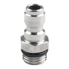 Alloy High Pressure Washer 1/ 4 Quick Connector Snow Foam Bottle Connection