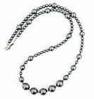 13 Piece Lot Natural and Man-made Hematite Necklaces and Bracelets & Anklet — photo 10