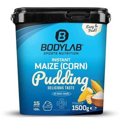 Instant Maize Corn Pudding 1,5kg, mit 80g Kohlenhydraten pro Portion, 100% Ma...