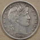 1900 Barber Half Dollar 50c Borderline XF Details As Pictured L4-1