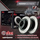 <!--F#f_0-->DBA Rear 4000 T3 Slotted Brake Rotors for Holden HSV Clubsport VR VS 280mm Disc<!--F/-->