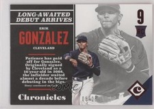 2017 Panini Chronicles Rookies Red 8/25 Erik Gonzalez #144 07rd