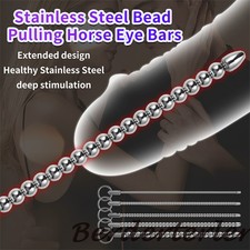 5 Sizes 27.5CM Stainless Steel Sound Dilators Peni Plug Insert Beads for Men