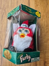 Vintage Christmas Santa Furby Special Limited Edition 1999 70-885 Blue Eyes