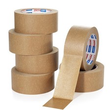 ADHES Heavy Duty Kraft Paper Tape, Eco Friendly  Biodegradable  2 " x 43 Yards