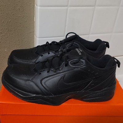 Nike Air Monarch IV 4E Black Black Men s 15 Wide 416355-001 New