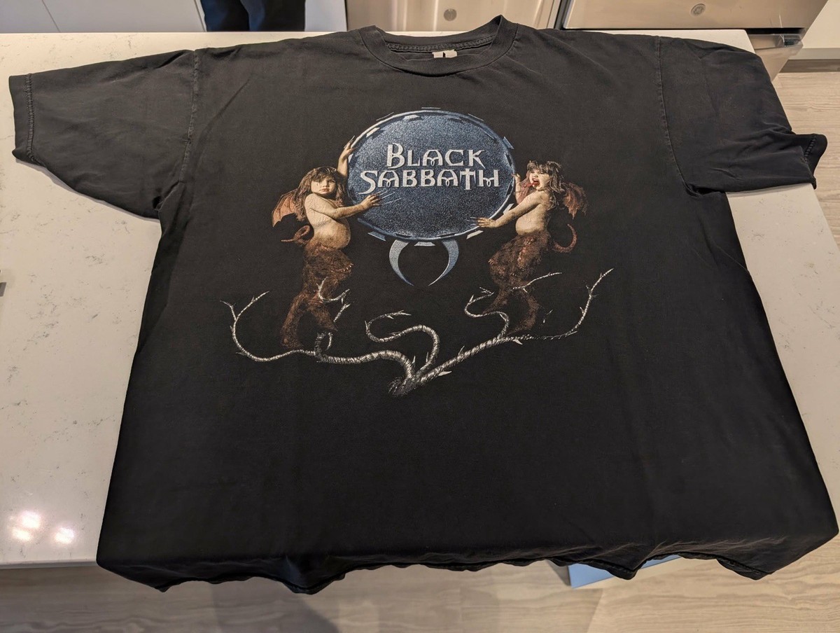 Black Sabbath Vintage Reunion Tour Shirt 1998 | eBay