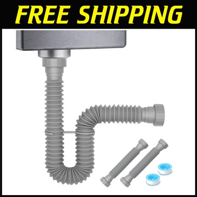 #ad #ad Adjustable Tubular Drain Pipe Easy Installation $44.99
