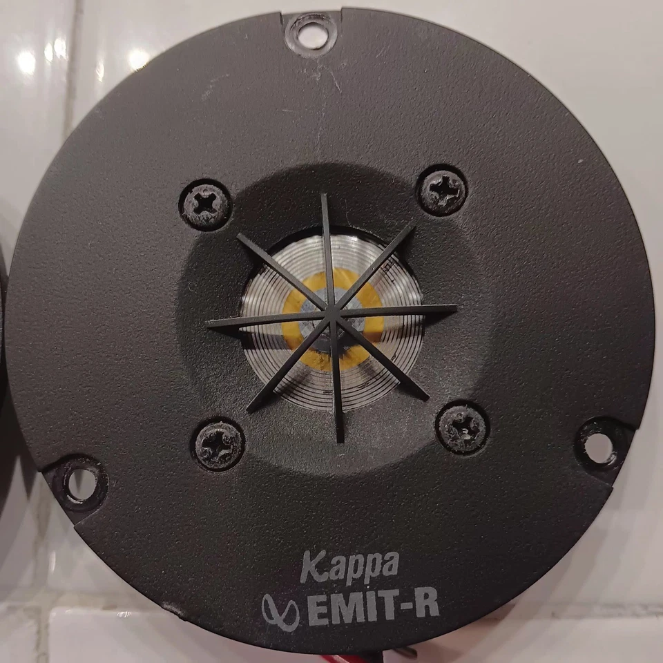 2 tweeters Kappa INFINITY EMIT-R - probado 902 5754 totalmente funcional Foto 2 de 4
