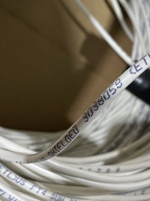 Genesis Cable 3038058 250ft 22 AWG Plenum 76c Ftx4 New | eBay