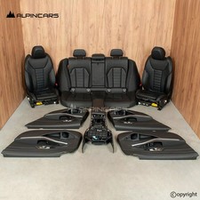 BMW 3er G20 Limousine Innenausstattung Sport Leder Sitze varnesca schwarz 2309km