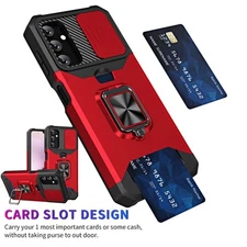 For Samsung Galaxy A16 5G/A36/A56 5G Shockproof Magnetic Ring Stand Case Cover