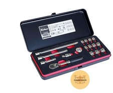 Ko-ken Z-EAL Socket Set 1/4(6.35mm) SQ 17pcs 2286Z(G72)