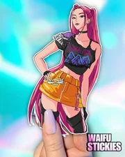 Mira - STICKER - Waterproof, Vinyl, Anime, Huntrix, Kpop demon hunter