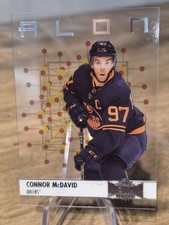 2020-21 UD Connor Mcdavid metal universe  Alon Edmonton Oilers