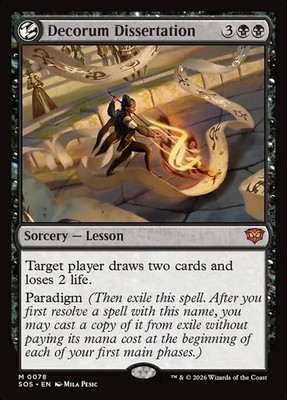 Decorum Dissertation (NM) Strixhaven Card Draw MTG Rabatt: 5+ Magic Singles