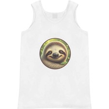 'Smiling Sloth' Adult Vest / Tank Top AV051817