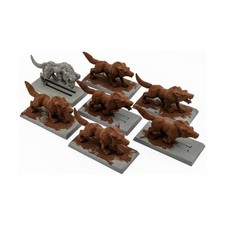 GW WHF Vampire Counts Plastic Dire Wolves Collection #27 NM