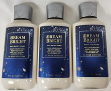 Bath Body Works DREAM BRIGHT Shea Body Lotion 8 oz Lot of 3 Fruity Floral