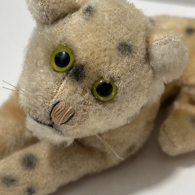 Vintage 9  Dakin Leopard Cheetah Wild Cat Plush Stuffed Animal Dream Pets