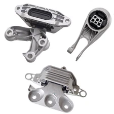 3Pcs Engine Motor Auto Trans Mounts Set fit 2016-2018 Chevrolet Malibu 1.5L