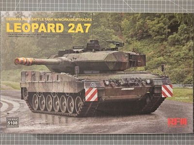 1:35 RYE FIELD MODEL RFM 5109 German Leopard 2 A7V Main Battle Tank - NEU in OVP