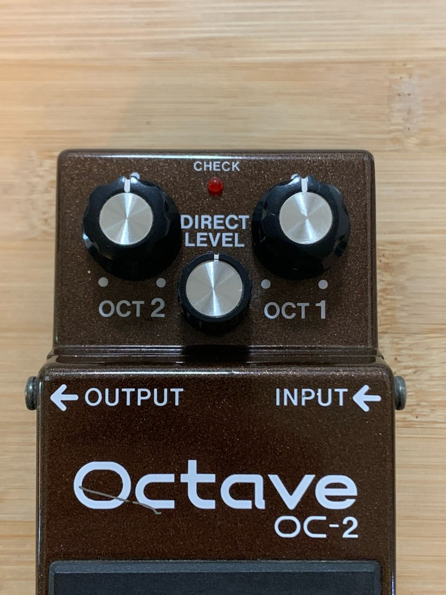 Boss OC-2 Octave Guitar Effect Pedal for sale online | eBay