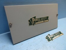 Powell 7700 Motor Control Center Bucket Blank Cover MCCB 10-3/8" x 19-7/8"