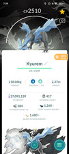 Pok mon GO - Kyurem Background 30 Day Friendship or Registered Trade