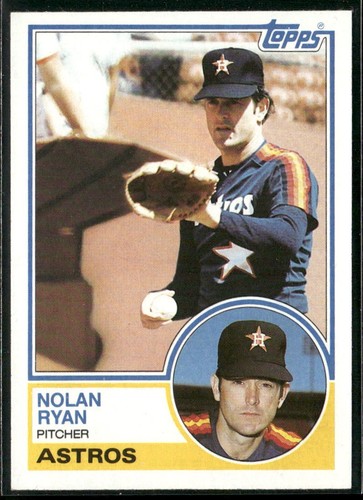 Nolan Ryan #360 1983 Topps card