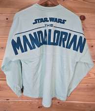 Disney Star Wars Spirit Jersey Adult Small The Mandalorian Baby Yoda Stain