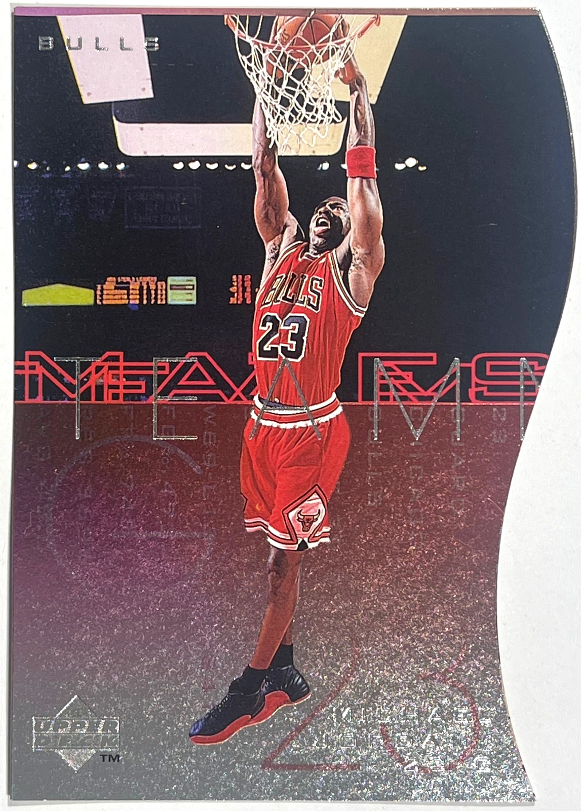 1997-98 Upper Deck Teammates Michael Jordan Die-Cut Foil Insert #T7