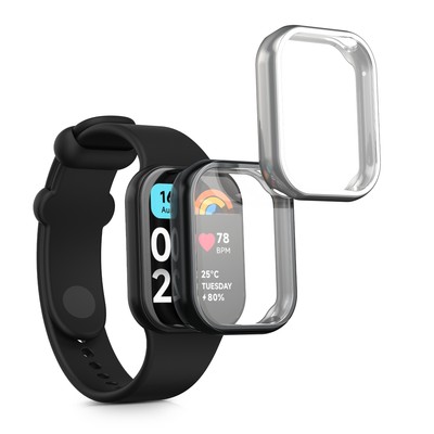 Hülle für Xiaomi Smart Band 8 Pro Smart Band 9 Pro Silikon Fullbody Schutzhülle 