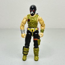 Vintage 1987 GI Joe Croc Master Cobra Reptile Trainer V1 Action Figure ARAH