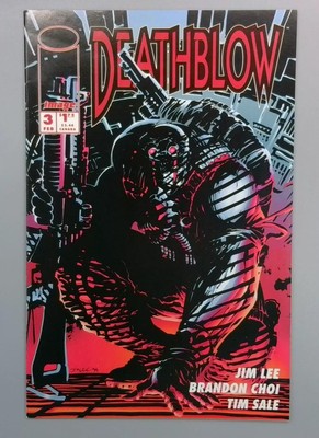 Deathblow #3, NM Jim Lee, Brandon Choi, Tim Sale, Image Comics, 1993