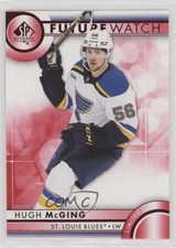 2023-24 SP Authentic Future Watch Red Limited Hugh McGing #118 g3b