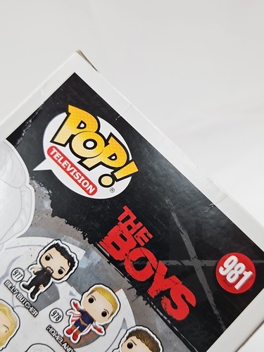 Figura de vinilo Funko POP Television TV The Boys transparente translúcido #981 - Imagen 8 de 11
