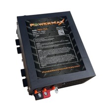 PowerMax PM3 75LK RV Power Converter - 12 Volt 75 Amp with 3 Stage Smart Char...