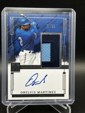 Orelvis Martinez 2024 Panini Impeccable Elegance /99 Patch Auto Blue Jay