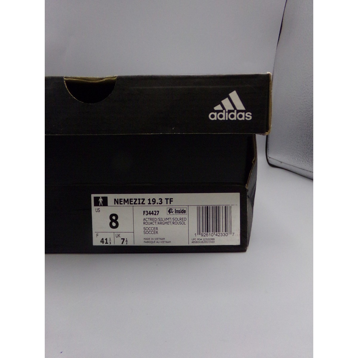 Adidas Nemeziz 19.3 TF Soccer Cleats Orange Men\'s Size 8‎ F34427 Adidas Nemeziz 19+ Red Orange Sample FG – Classic Soccer Cleats main image 2